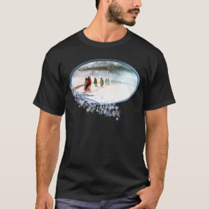 T-shirt Ombre du hibou sur la traînée des larmes