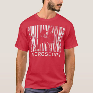 T-shirt Ombre microscopique dans un code barre