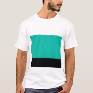 T-shirt Ombre turquoise