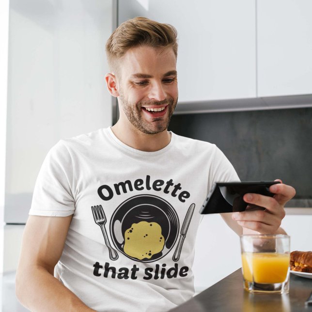 T-shirt Omelette cette diapositive (funny breakfast omelette shirt)