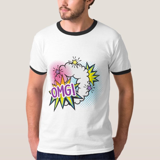T-shirt OMG Beau Art (Devant)
