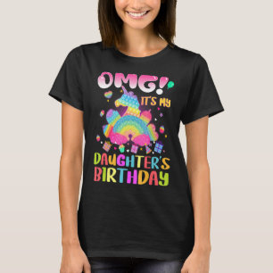 T-shirt Omg C'est l'anniversaire de ma fille Popit Fidget