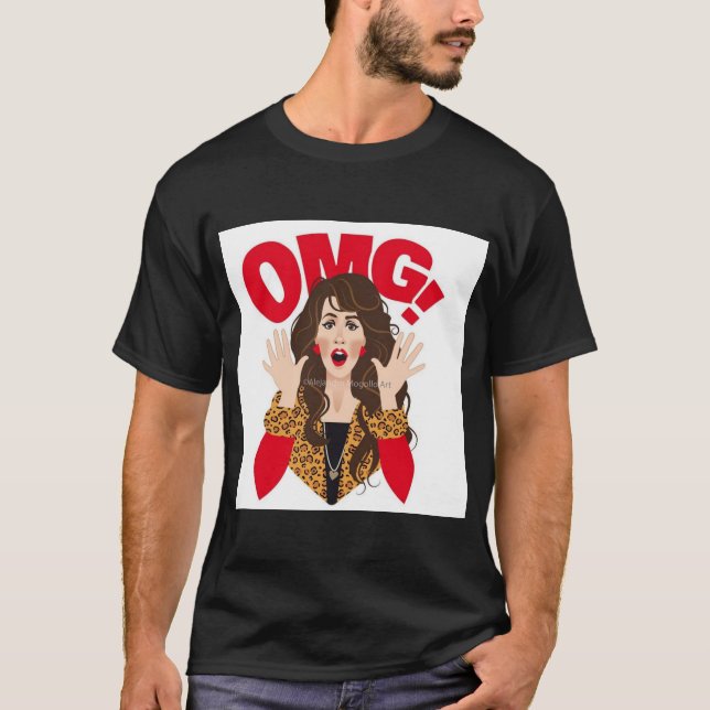 T-SHIRT OMG JANICE (Devant)