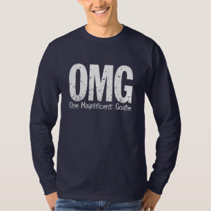 T-shirt OMG : un gardien magnifique (hockey)