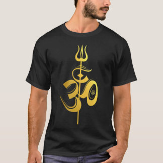 T-shirt OMLord Shiva Divine Spear Trident Trishul