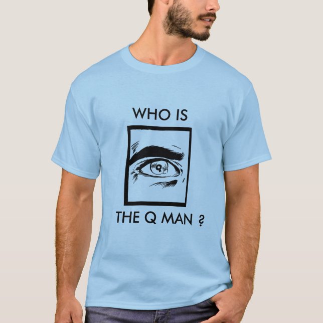 T-SHIRT OMS LE Q EST-IL HOMME ? (Devant)