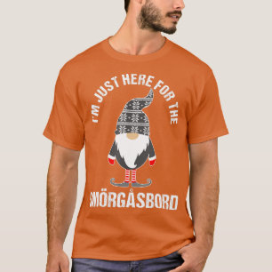 T-shirt omte Père Noël Scandinave Gnome Smorgasbord Christ