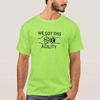 On A Ça ! Chemise de l'équipe d'agilité de chien