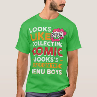 T-shirt On dirait Collectionner le dos des bandes dessinée