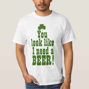 T-shirt On dirait que j'ai besoin d'une bière