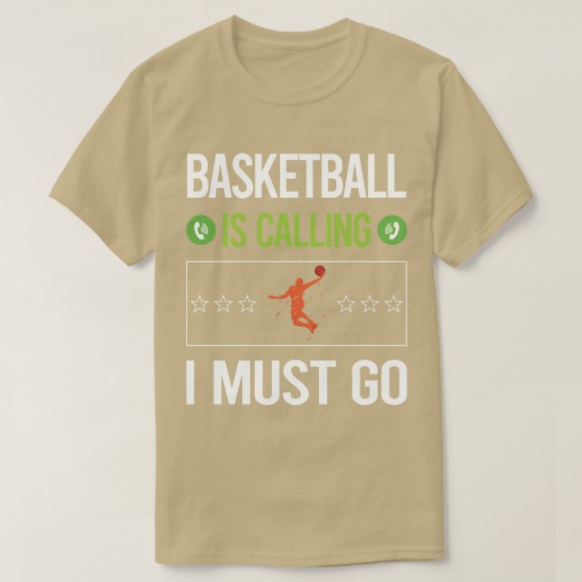 T-shirt On Dit Que Je Dois Aller Au Basket (Design devant)