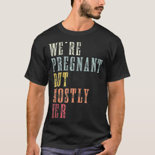 T-shirt On est enceinte, mais surtout son père Faire-part 