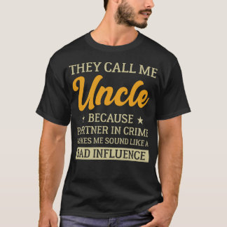 T-shirt On M'Appelle Oncle Drôle Fête des pères Oncle