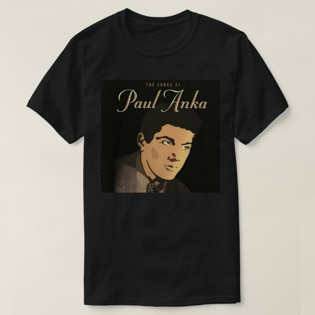 T-shirt On M'Appelle Paul Anka Best Of Art Logo Photo (Design devant)