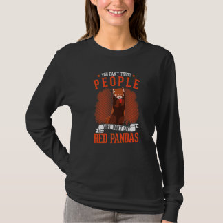 T-shirt On ne peut pas faire confiance aux gens qui n'aime