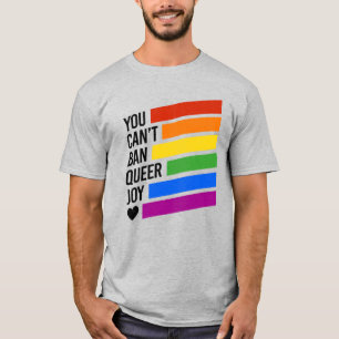 T-shirt On ne peut pas interdire la joie queer