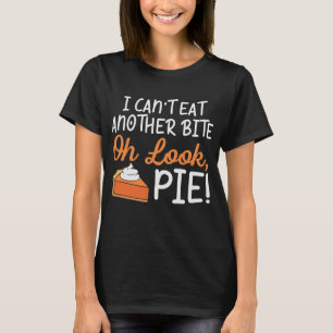 T-shirt On ne peut pas manger un morceau de Thanksgiving