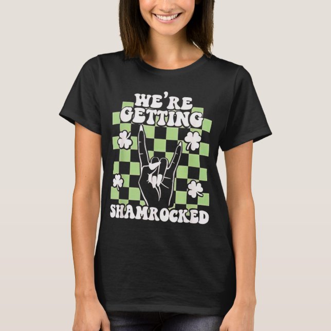 T-shirt On va se faire shamrocker Fête de la Saint-Patrick (Devant)