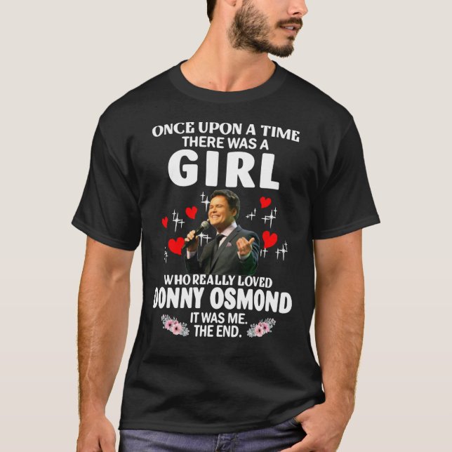 T-shirt Once Upon Aimehere was A Girl Who Really Loved Don (Devant)
