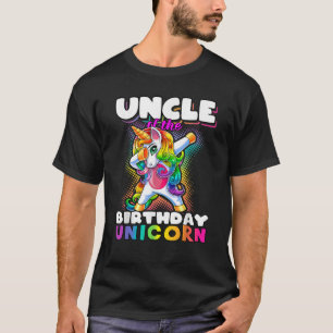T-shirt Oncle Anniversaire Unicorne Dabbing Unicorn Corres