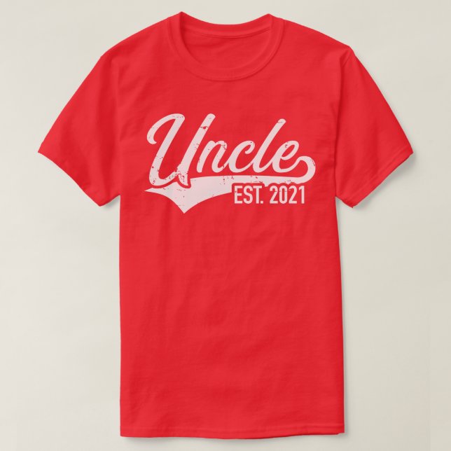 T-shirt Oncle créé en 2021 (Design devant)