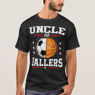 T-shirt Oncle de Ballers Basket-ball Football