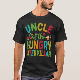 T-shirt Oncle de la chenille affamée mignon 1er anniversai