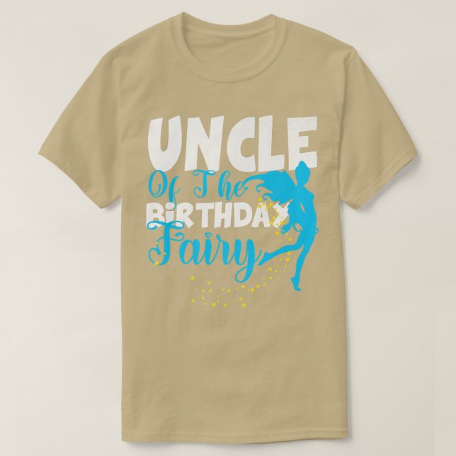 T-shirt Oncle de la fête d'anniversaire Imaginaire d'anniv (Design devant)