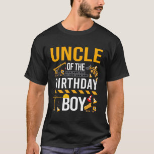 T-shirt Oncle De L'Anniversaire Garçon Tio Anniversaire Fa
