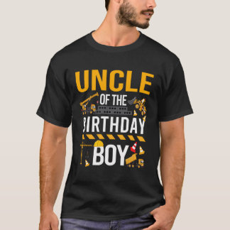 T-shirt Oncle De L'Anniversaire Garçon Tio Anniversaire Fa