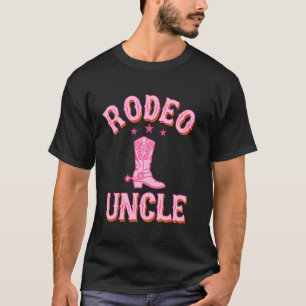 T-shirt Oncle de Rodéo 1er Premier Anniversaire Cowgirl We