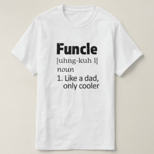 T-shirt Oncle drôle de Funcle disant la chemise des homme