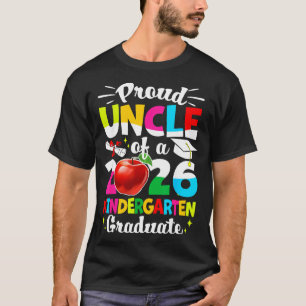 T-shirt Oncle fier d'une promotion de diplômés de 2026