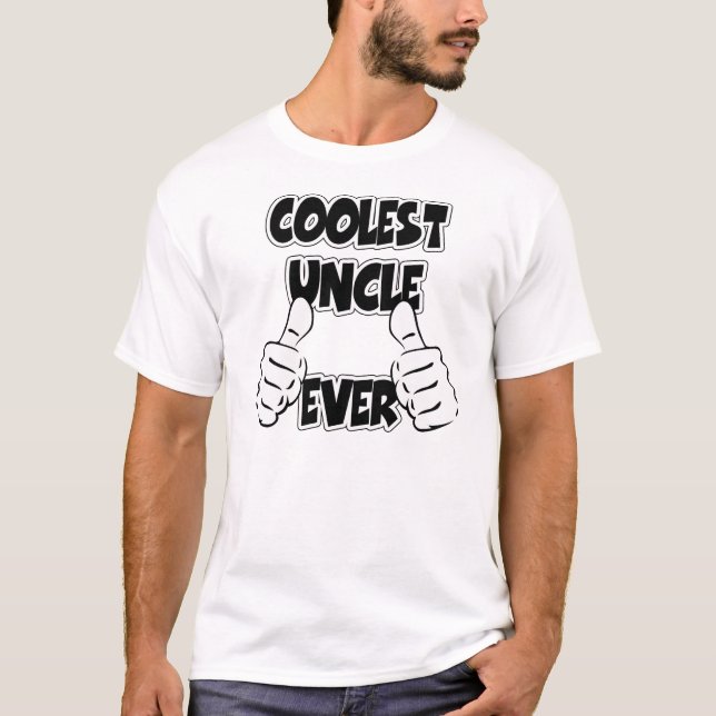 T-shirt Oncle froid jamais (Devant)