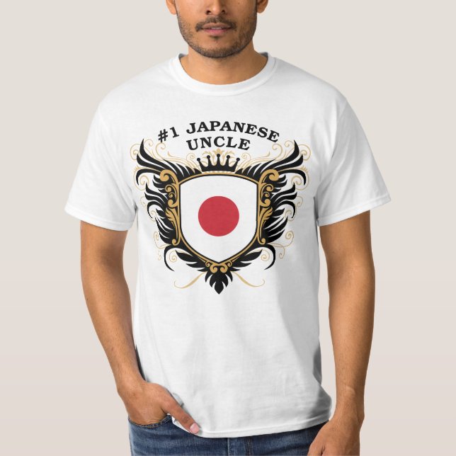 T-shirt Oncle japonais du numéro un (Devant)