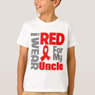 T-shirt Oncle - Je Porte Le Ruban Rouge
