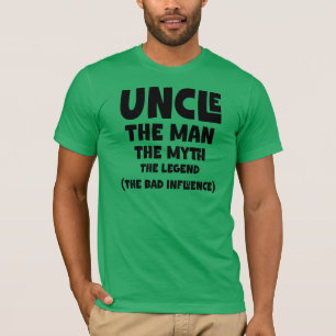 T-shirt Oncle L'Homme Le Mythe La Légende
