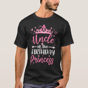 T-shirt Oncle Of The Birthday Princess Birthday Girl F
