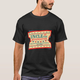 T-shirt Oncle Of The Birthday Ringmaster Kids Circus Party