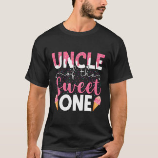 T-shirt Oncle Of The Sweet One Ice Cream Family Py
