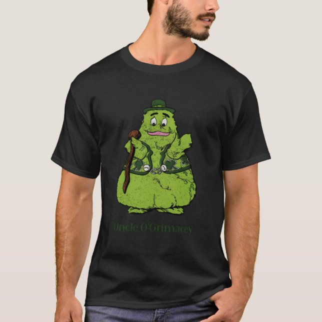 T-shirt Oncle O'Grimacey Irish St Patrick'S Day Restaurati (Devant)