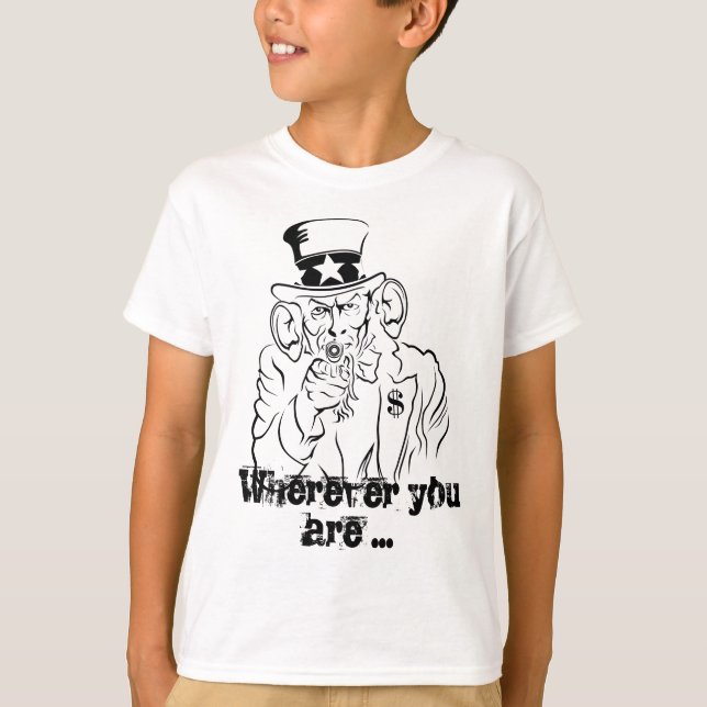T-shirt Oncle Sam (Devant)