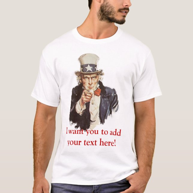 T-shirt Oncle Sam (Devant)
