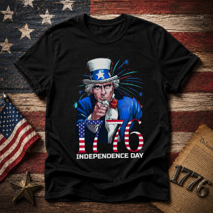 T-shirt Oncle Sam 1776 Jour de l'Indépendance