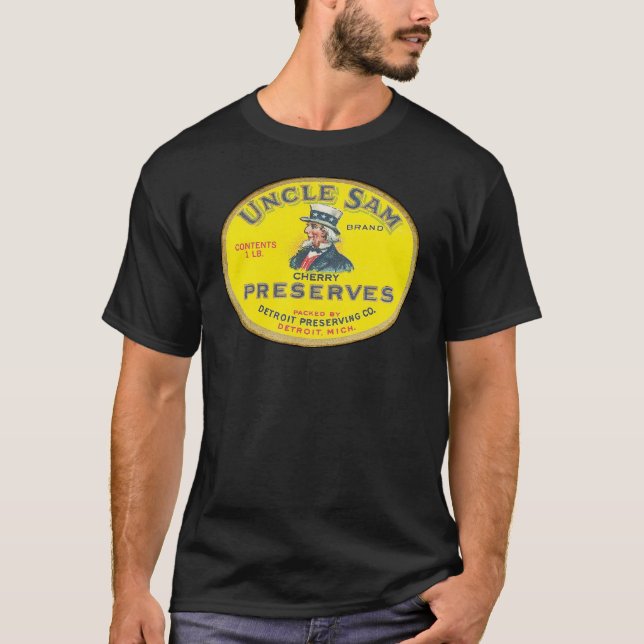 T-shirt Oncle Sam Cherry Preserve (Devant)
