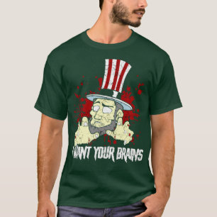 T-shirt Oncle Zombie Sam