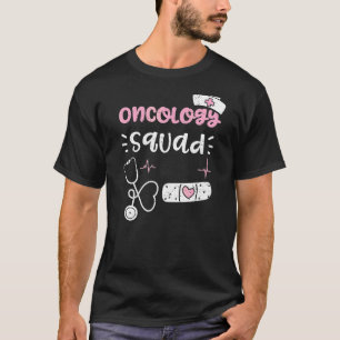 T-shirt Oncologie Oncologie Escadron Infirmière Sayes