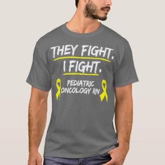 T-shirt Oncologie pédiatrique Infirmière RN Cancer de l'en