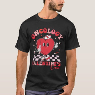 T-shirt Oncologie Saint-Valentin Cœur Équipe d'infirmières