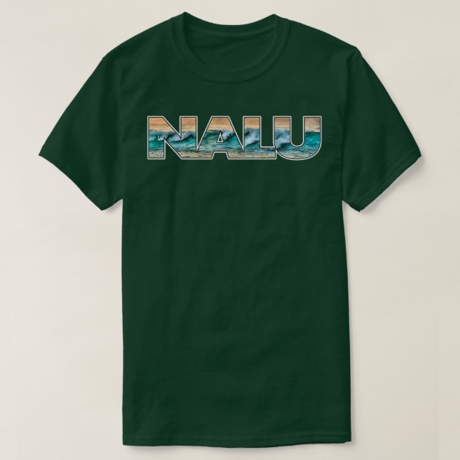 T-shirt onde de Nalu (Design devant)